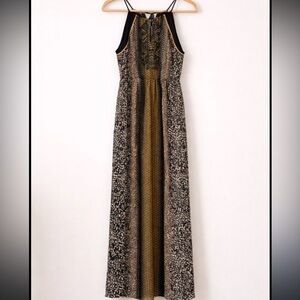 Anthropologie Greylin Beaded Maxi Dress